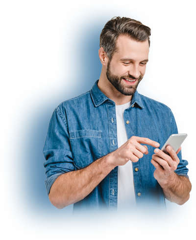 Homme au téléphone